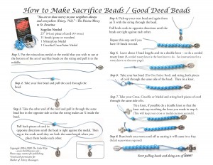 Easy Divine Mercy Chaplet for Kids - Little Ways Sacrifice Beads