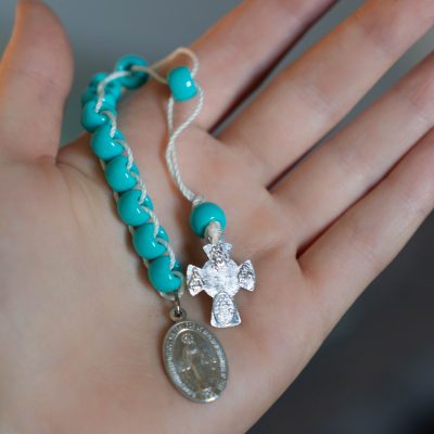 Teal Kit with Miraculous Medal - Limited Time